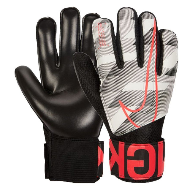 Nike Kid's JR Match Goalkeeper Gloves White/Black/Laser Crimson - Best Buy Soccer