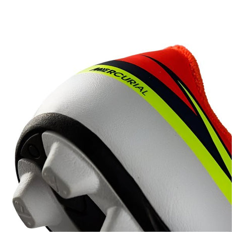 Nike Kid's JR Mercurial Vortex CR7 FG White/Crimson/Volt - Best Buy Soccer