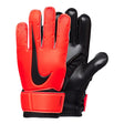 Nike Kid's Junior Match Goalkeeper Gloves Bright Crimson/Black/Silver - Best Buy Soccer