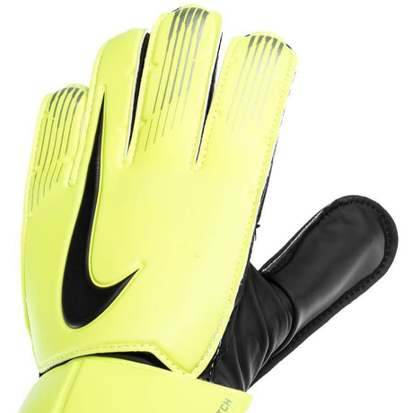 Nike Kid's Junior Match Goalkeeper Gloves Volt/Black - Best Buy Soccer