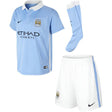 Nike Kid's Manchester City Home Mini - Kit 15 Blue/White - Best Buy Soccer