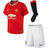 Nike Kid's Manchester United Home Mini - Kit 14 Red/White - Best Buy Soccer