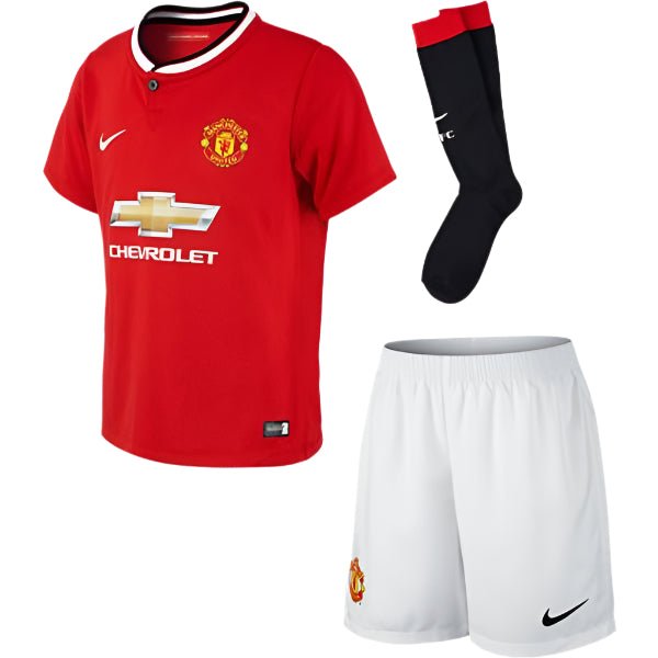 Nike Kid's Manchester United Home Mini - Kit 14 Red/White - Best Buy Soccer