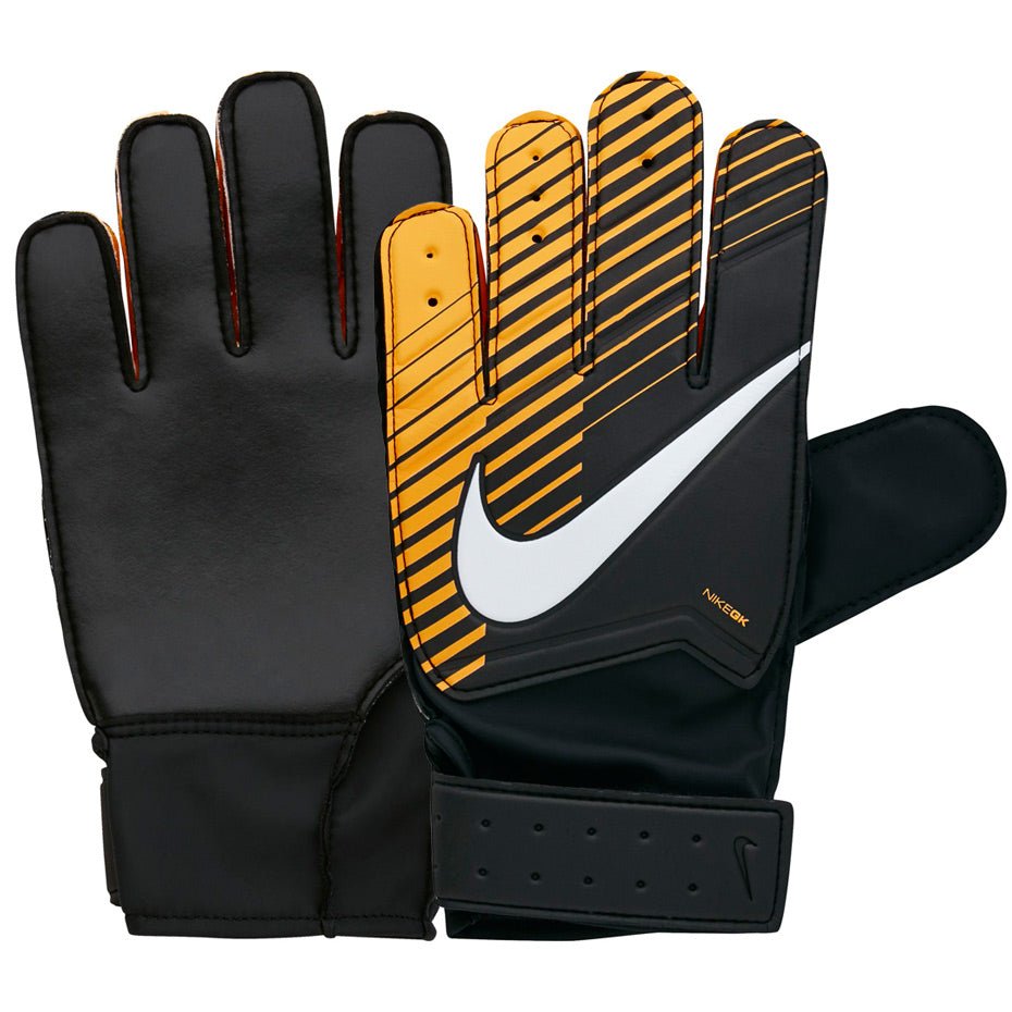 Nike Kid's Match Goalkeeper Gloves Black/Laser Orange/White - Best Buy Soccer