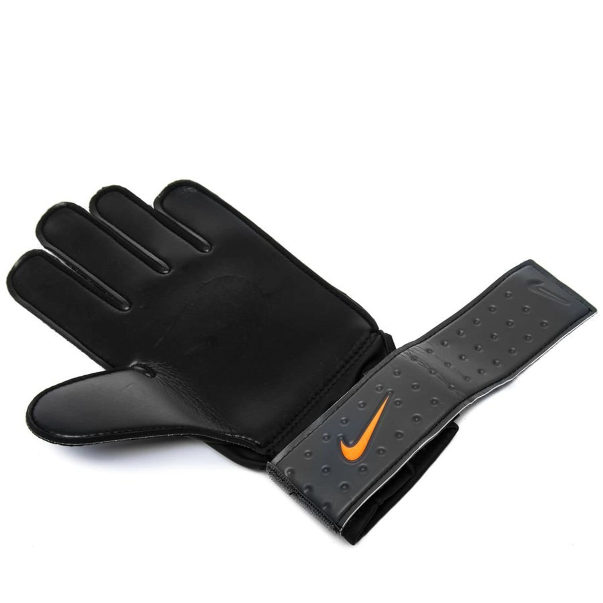 Nike Kid's Match Goalkeeper Gloves Grey/Black/Orange - Best Buy Soccer