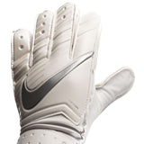 Nike Kid's Match Goalkeeper Gloves White/Chrome - Best Buy Soccer