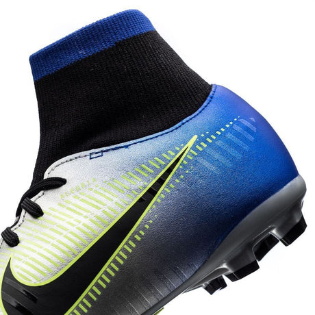 Nike Kids' Neymar Jr. Mercurial Victory VI Dynamic Fit (FG) Firm - Ground Football Boot Racer Blue/Black/Volt - Best Buy Soccer