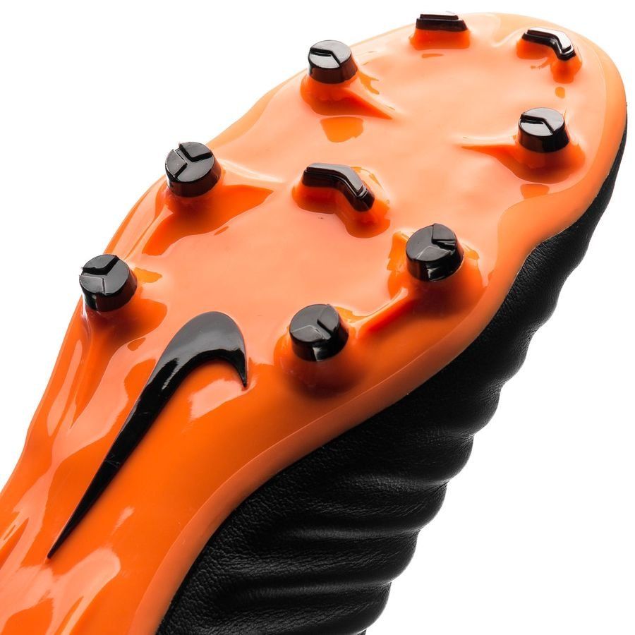 Nike Legend 7 Academy FG Firm Ground Soccer Cleats - Black/Orange/White - Best Buy Soccer