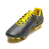 Nike Legend 7 Elite FG Firm Ground Soccer Cleats - Dark Grey/Black/Yellow - Best Buy Soccer