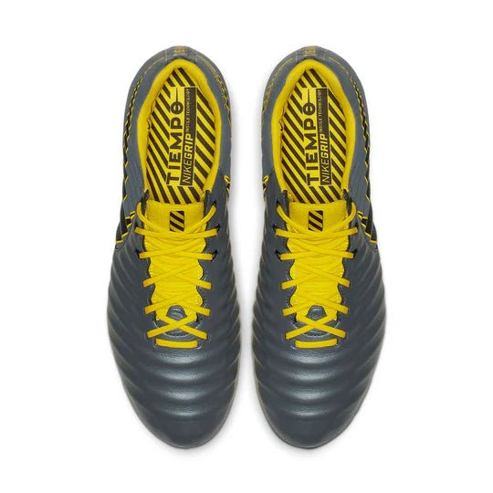 Nike Legend 7 Elite FG Firm Ground Soccer Cleats - Dark Grey/Black/Yellow - Best Buy Soccer