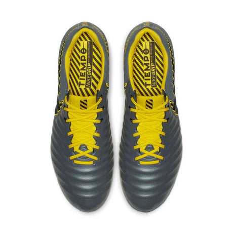 Nike Legend 7 Elite FG Firm Ground Soccer Cleats - Dark Grey/Black/Yellow - Best Buy Soccer