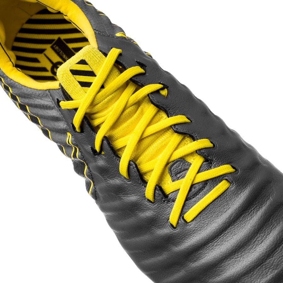 Nike Legend 7 Elite FG Firm Ground Soccer Cleats - Dark Grey/Black/Yellow - Best Buy Soccer