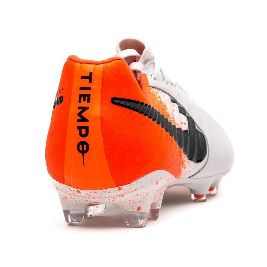 Nike Legend 7 Elite FG Firm Ground Soccer Cleats - White/Black/Crimson - Best Buy Soccer