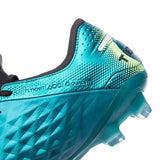 Nike Legend 8 Elite FG Firm Ground Soccer Cleats - Aquamarine/White/Lime Glow - Best Buy Soccer