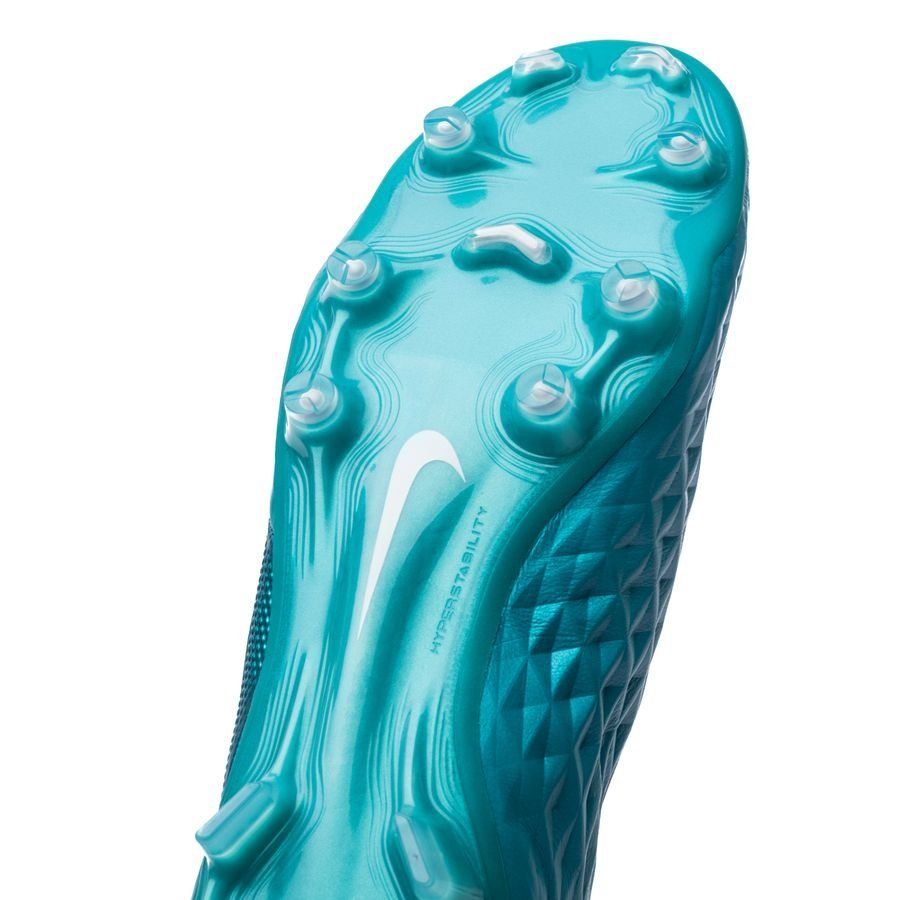 Nike Legend 8 Elite FG Firm Ground Soccer Cleats - Aquamarine/White/Lime Glow - Best Buy Soccer