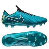 Nike Legend 8 Elite FG Firm Ground Soccer Cleats - Aquamarine/White/Lime Glow - Best Buy Soccer