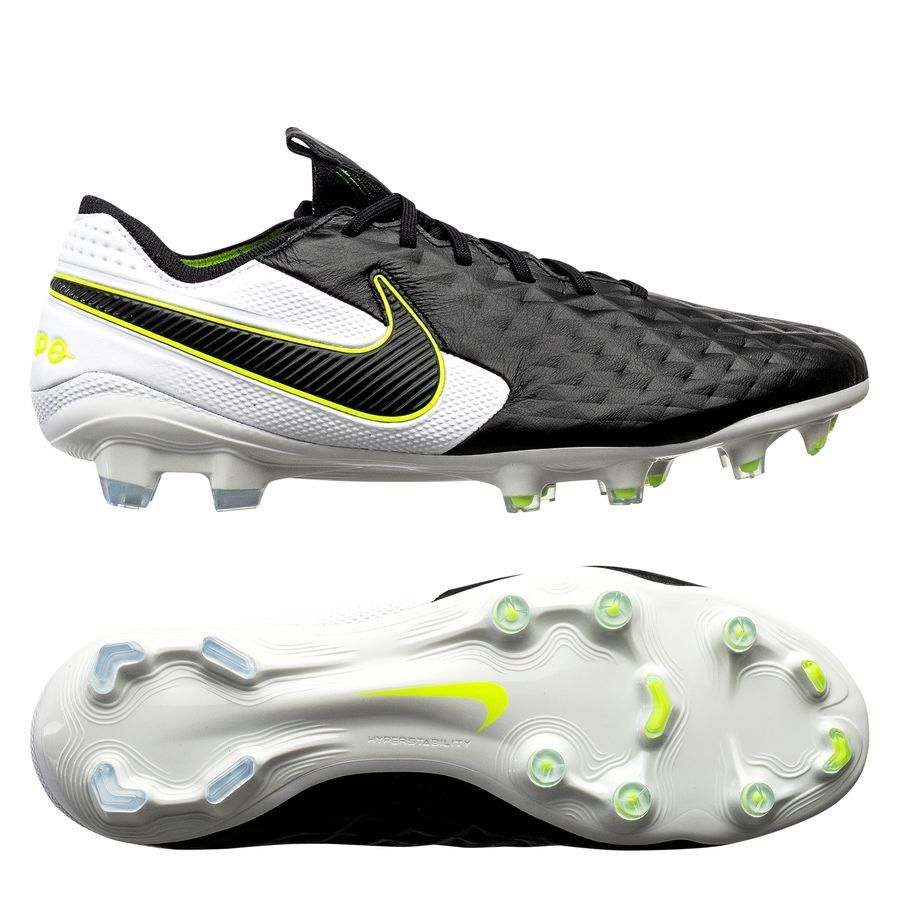 Nike Legend 8 Elite FG Firm Ground Soccer Cleats - Black/Black/White - Best Buy Soccer
