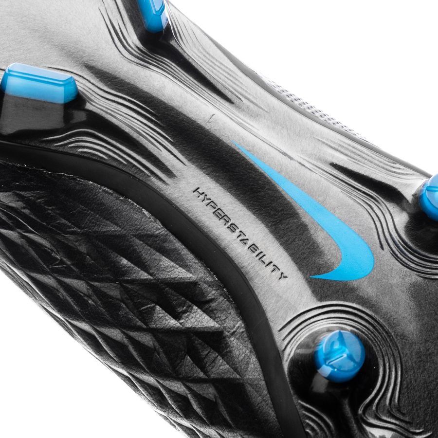 Nike Legend 8 Elite FG Firm Ground Soccer Cleats - Black/Blue Hero - Best Buy Soccer