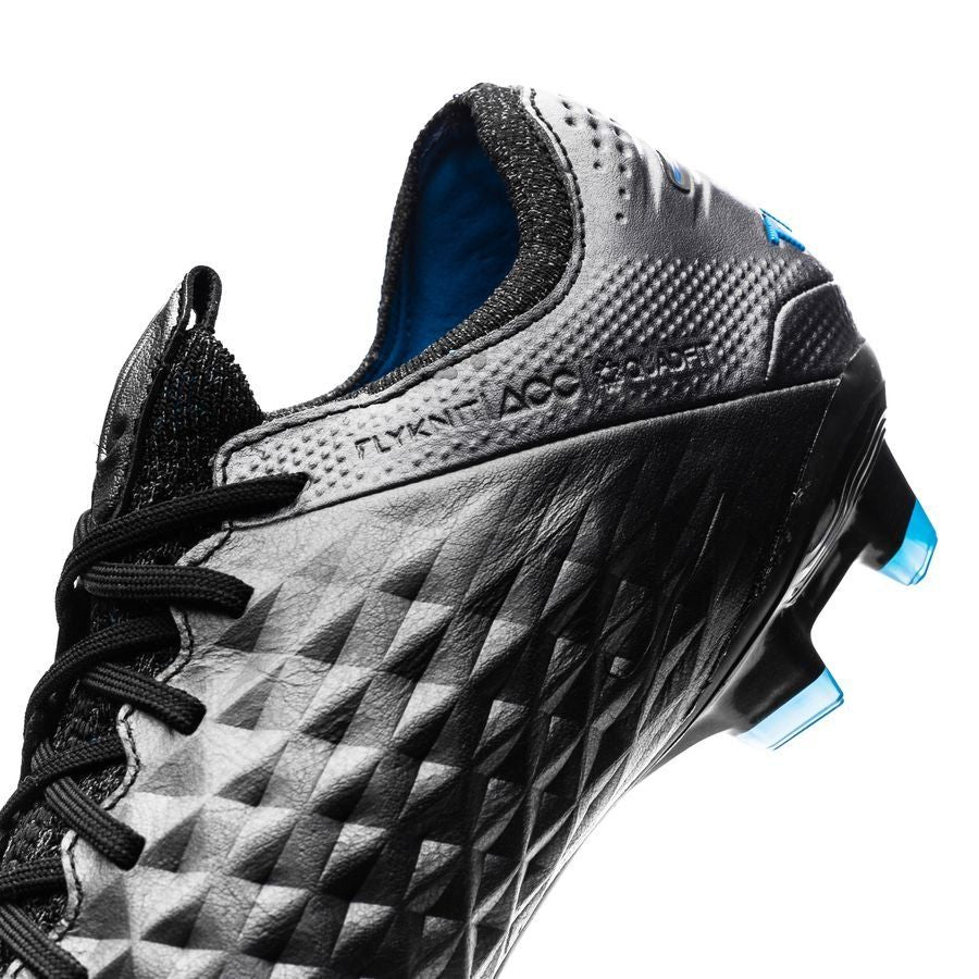 Nike Legend 8 Elite FG Firm Ground Soccer Cleats - Black/Blue Hero - Best Buy Soccer