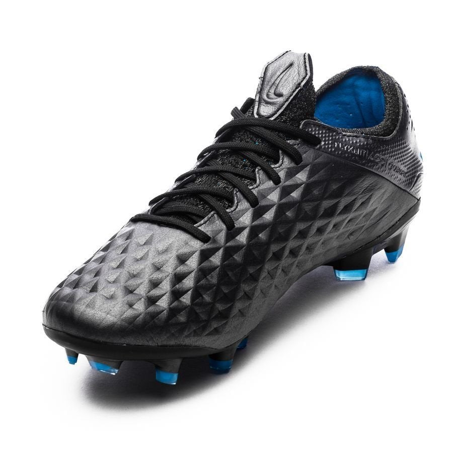 Nike Legend 8 Elite FG Firm Ground Soccer Cleats - Black/Blue Hero - Best Buy Soccer