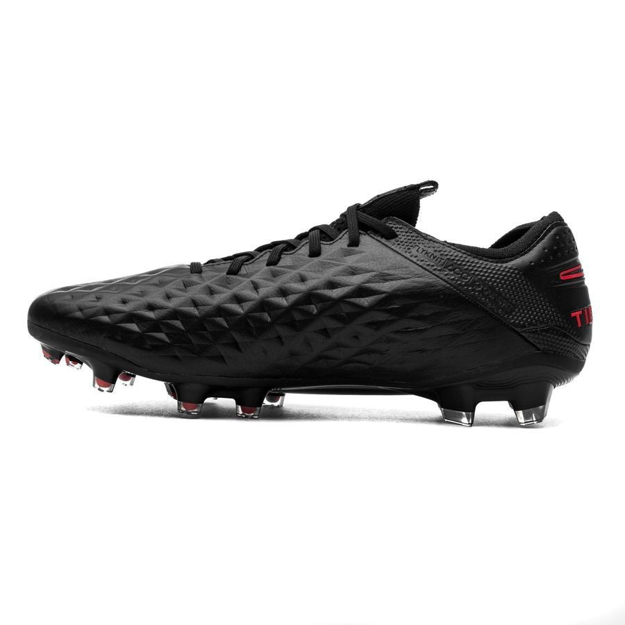 Nike Legend 8 Elite FG Firm Ground Soccer Cleats - Black/Grey/Red - Best Buy Soccer