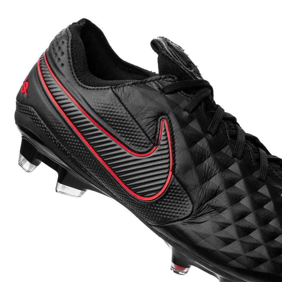 Nike Legend 8 Elite FG Firm Ground Soccer Cleats - Black/Grey/Red - Best Buy Soccer