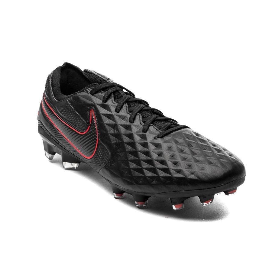 Nike Legend 8 Elite FG Firm Ground Soccer Cleats - Black/Grey/Red - Best Buy Soccer