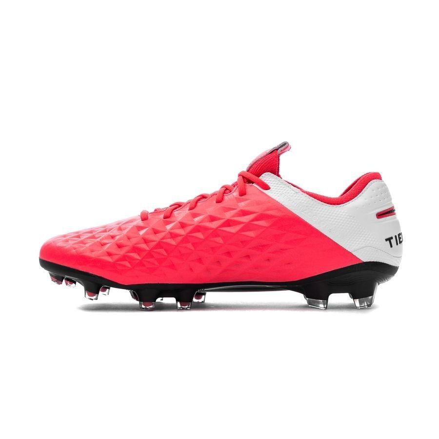 Nike Legend 8 Elite FG Firm Ground Soccer Cleats - Crimson/Black/White - Best Buy Soccer