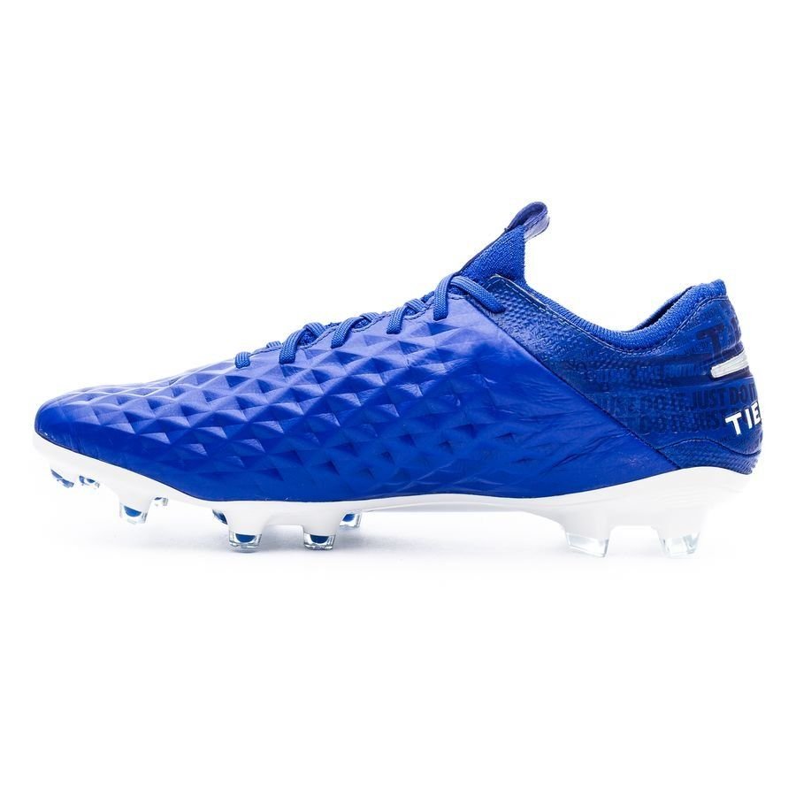 Nike Legend 8 Elite FG Firm Ground Soccer Cleats - Hyper Royal/White - Best Buy Soccer