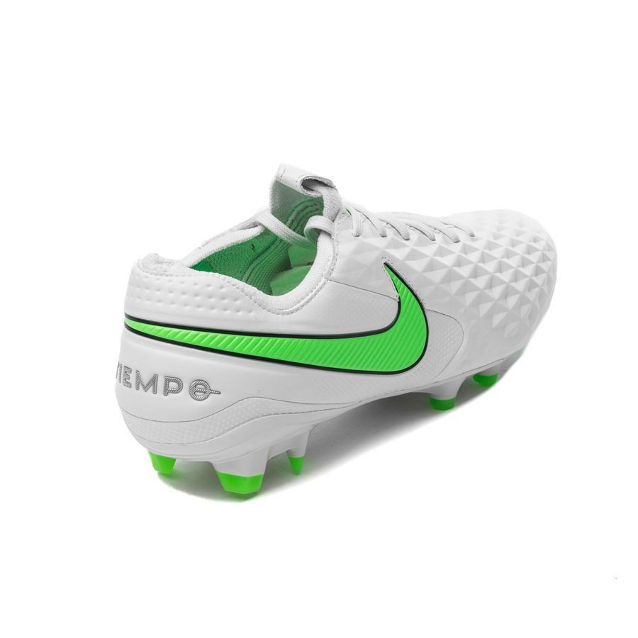 Nike Legend 8 Elite FG Firm Ground Soccer Cleats - Platinum Tint/Green - Best Buy Soccer