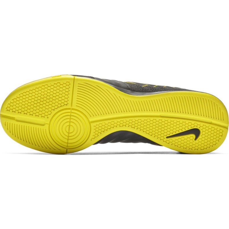 Nike LegendX 7 Academy IC Indoor Soccer Shoes - Dark Grey/Black/Yellow - Best Buy Soccer