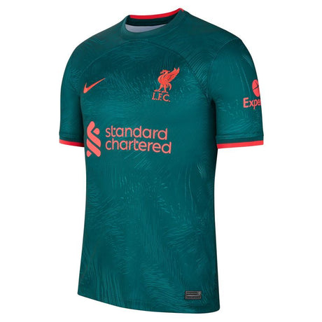 Nike Liverpool Third Jersey 23 - Dark Atomic Teal/Rio Teal/Siren Red - Best Buy Soccer