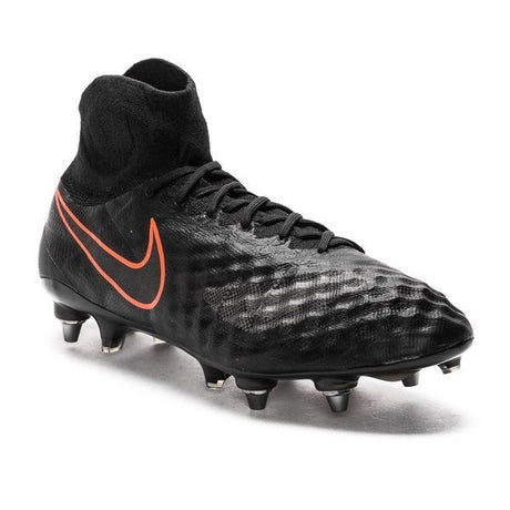 Nike Magista Obra II SG - Pro Soft Ground Soccer Cleats - Black/Total Crimson - Best Buy Soccer