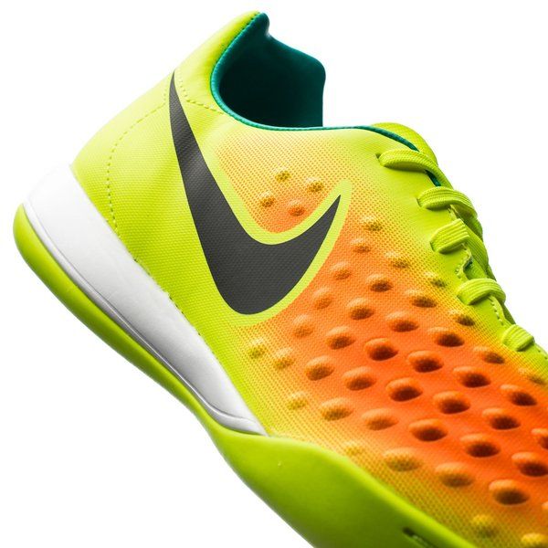 Nike Magista Onda II IC Indoor Soccer Shoes - Volt/Black/Orange/Clear Jade - Best Buy Soccer