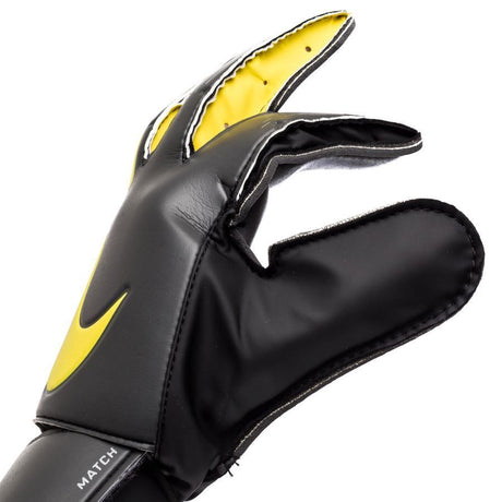 Nike Match Goalkeeper Gloves Anthracite/Black/Yellow - Best Buy Soccer
