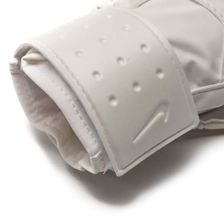 Nike Match Goalkeeper Gloves White/Chrome - Best Buy Soccer