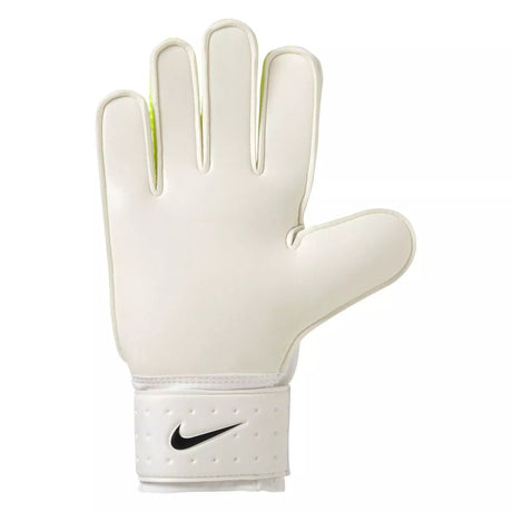 Nike Match Goalkeeper Gloves White/Volt - Best Buy Soccer