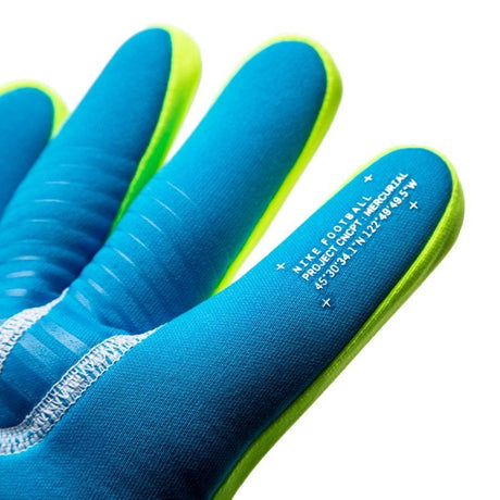 Nike Mercurial Goalkeeper Touch Victory Goalkeeper Gloves Blue/White - Best Buy Soccer