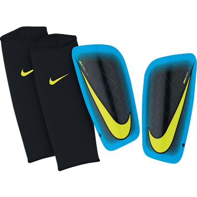 Nike Mercurial Lite Soccer Shing Guards - Blue/Black/Volt - Best Buy Soccer
