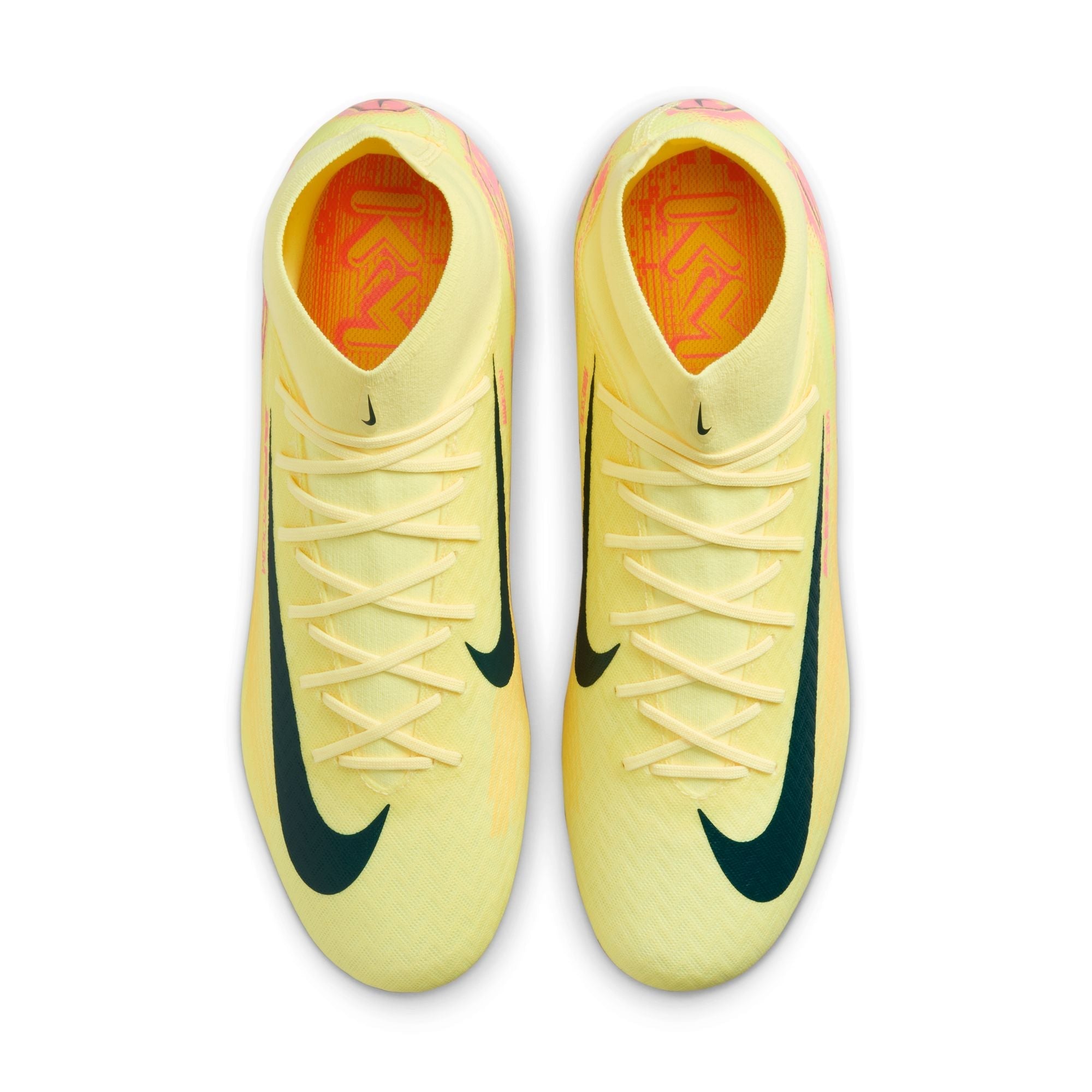Nike Mercurial Superfly 10 Academy "Kylian Mbappe" MG High - Top Soccer Cleats - Orange/Armory Navy - Best Buy Soccer