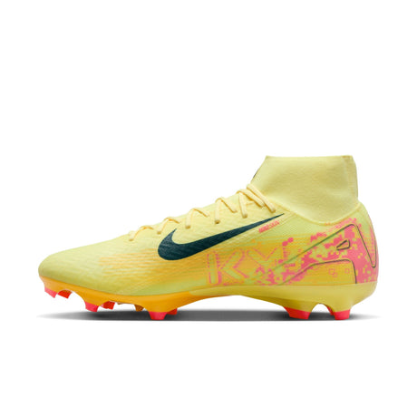 Nike Mercurial Superfly 10 Academy "Kylian Mbappe" MG High - Top Soccer Cleats - Orange/Armory Navy - Best Buy Soccer
