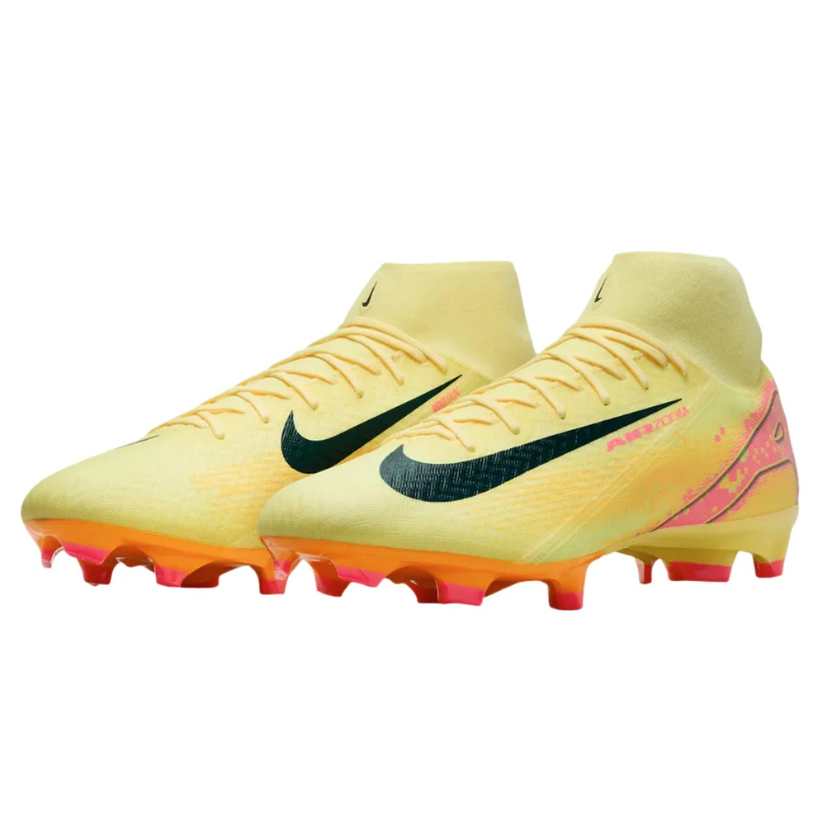 Nike Mercurial Superfly 10 Academy "Kylian Mbappe" MG High - Top Soccer Cleats - Orange/Armory Navy - Best Buy Soccer