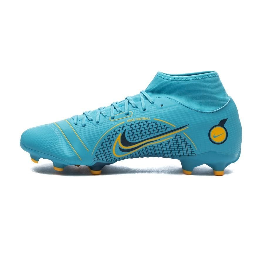 Nike Mercurial Superfly 8 Academy MG Multi - Ground Soccer Cleats Blue/Orange - Best Buy Soccer