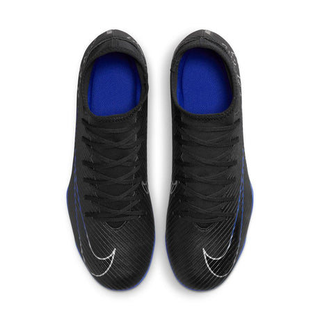 Nike Mercurial Superfly 9 Club Multi-Ground Soccer Cleats - Black/Hyper Royal/Chrome - Best Buy Soccer