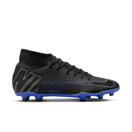 Nike Mercurial Superfly 9 Club Multi-Ground Soccer Cleats - Black/Hyper Royal/Chrome - Best Buy Soccer