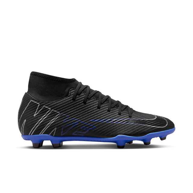 Nike Mercurial Superfly 9 Club Multi-Ground Soccer Cleats - Black/Hyper Royal/Chrome - Best Buy Soccer