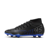 Nike Mercurial Superfly 9 Club Multi-Ground Soccer Cleats - Black/Hyper Royal/Chrome - Best Buy Soccer