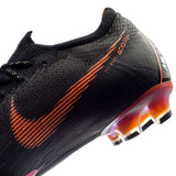 Nike Mercurial Vapor 12 Elite FG Firm Ground Men's Soccer Cleats - Black/Total Orange - Best Buy Soccer