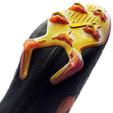 Nike Mercurial Vapor 12 Elite FG Firm Ground Men's Soccer Cleats - Black/Total Orange - Best Buy Soccer