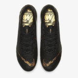 Nike Mercurial Vapor 12 Elite FG Firmj Ground Men's Soccer Cleats - Black/Metallic Vivid Gold - Best Buy Soccer
